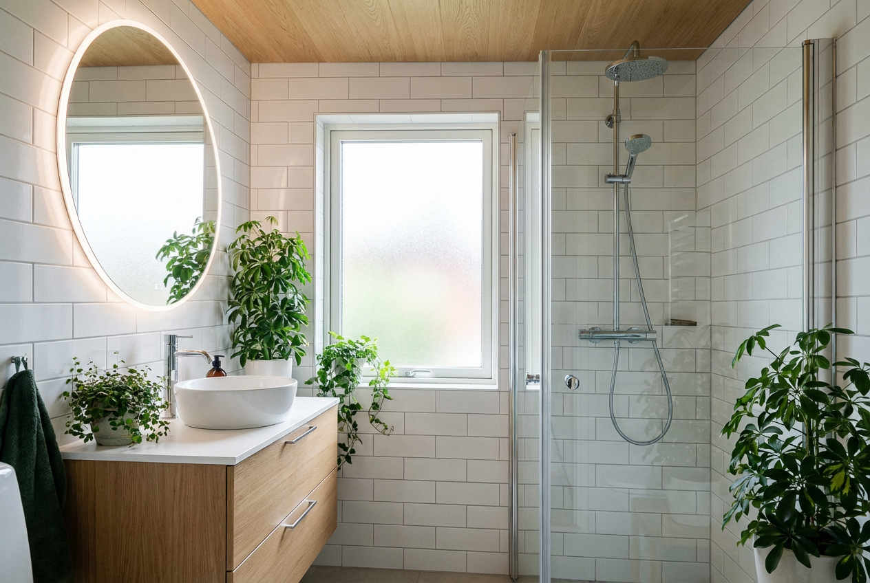 Moderna vannas istaba